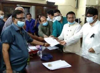 ঢাকা-৫ আসনের মনোনয়ন ফরম নিলেন ঢাকা মহানগর দক্ষিণ আওয়ামী স্বেচ্ছাসেবক লীগের সংগ্রামী সভাপতি জননেতা আলহাজ্ব কামরুল হাসান রিপন