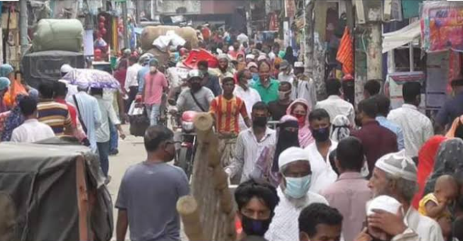 জনগন শারীরিক দূরত্ব বজায় না রাখায় বাড়ছে করোনা