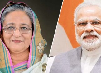 প্রধানমন্ত্রী শেখ হাসিনা ও ভারতের প্রধানমন্ত্রী নরেন্দ্র মোদির ভার্চ্যুয়াল আলোচনায় ৩৯ দফা ঘোষণা