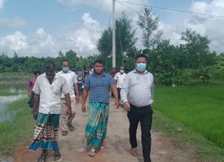 লক্ষ্মীপুরে মৎস্য খামারীকে অর্থদন্ড